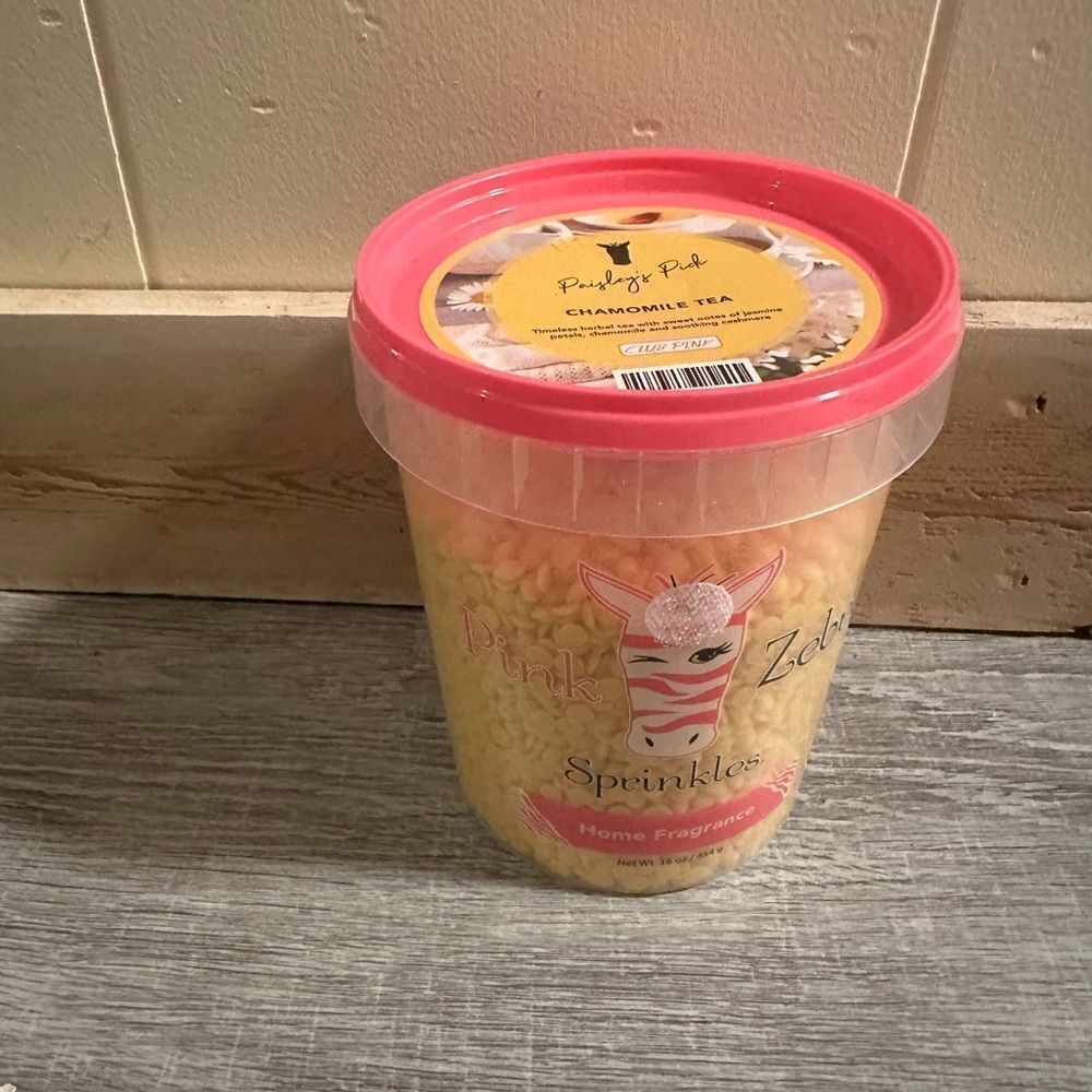 Pink Zebra Sprinkles - Chamomile Tea